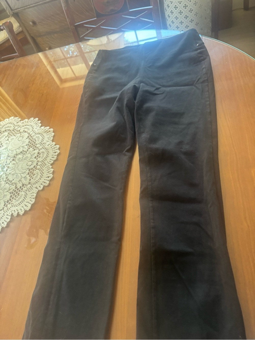 Lysse Black Straight Leg Pants